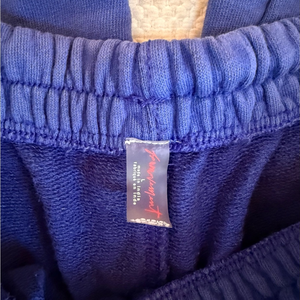Free People Movement All Star Logo sweatpants sz large - Picture 6 of 8